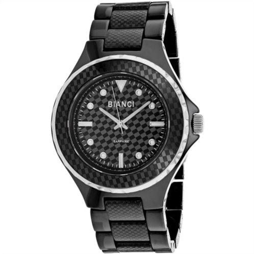 Roberto Bianci womens black dial watch