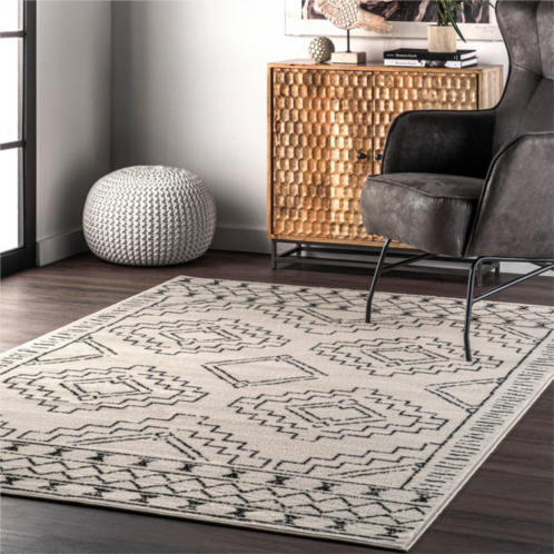 NuLOOM noa tribal moroccan area rug