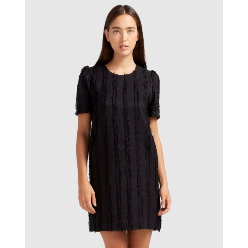 Belle&Bloom star child textured mini dress