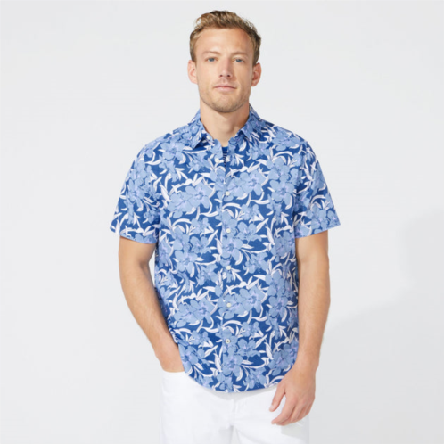 Nautica mens big & tall navtech floral print shirt