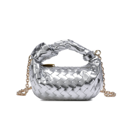 Tiffany & Fred Paris tiffany & fred woven leather knot-handle/shoulder bag