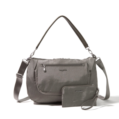 Baggallini womens modern everywhere half moon messenger