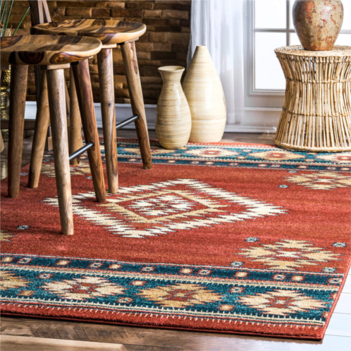 NuLOOM margene tribal diamond area rug