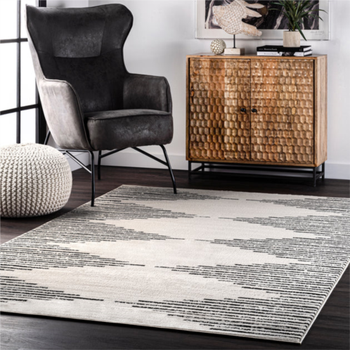 NuLOOM romina diamond stripes area rug