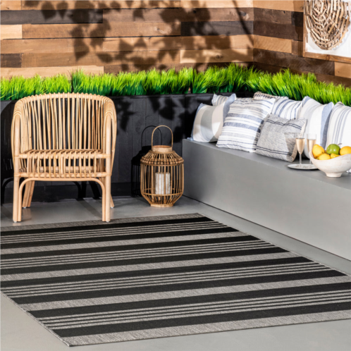 NuLOOM robin indoor/outdoor multi stripe area rug