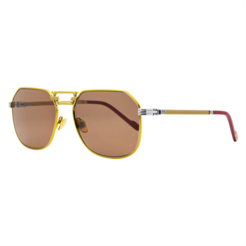 Porta Romana square sunglasses mod1266 100r gold 59mm mod1266