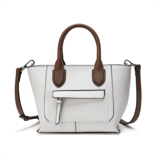 Tiffany & Fred Paris tiffany & fred full-grain leather top-handle/shoulder bag