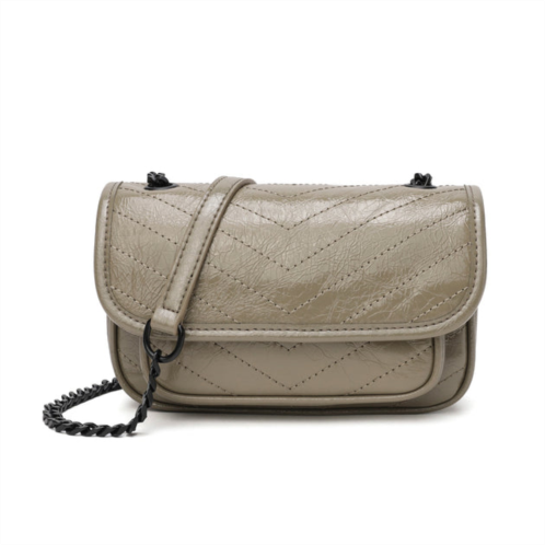 Tiffany & Fred Paris tiffany & fred quilted cracked leather crossbody bag