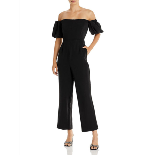 Sam Edelman womens square neck puff sleeve jumpsuit