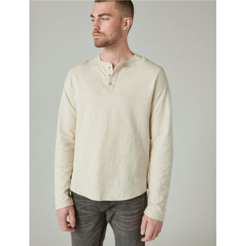 Lucky Brand mens duofold henley