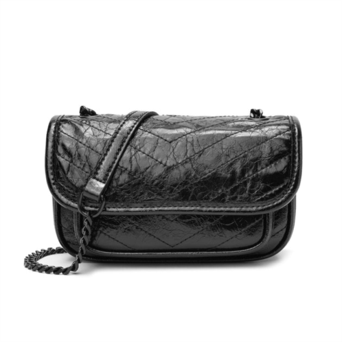 Tiffany & Fred Paris tiffany & fred quilted cracked leather crossbody bag