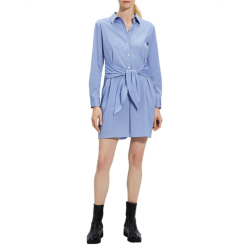 Theory tie waist romper