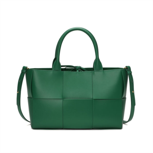 Tiffany & Fred Paris tiffany & fred woven smooth leather tote bag