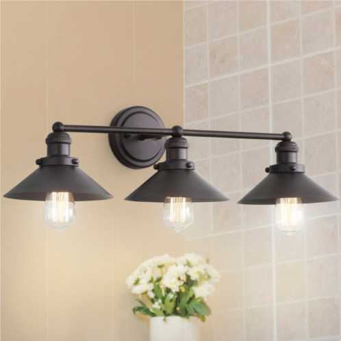 JONATHAN Y july 26.5 in. 3-light metal vanity light