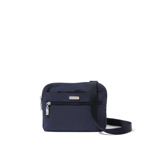 Baggallini double zip medium crossbody