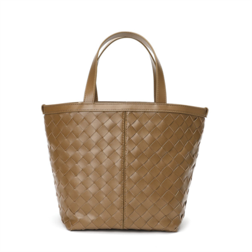 Tiffany & Fred Paris tiffany & fred woven leather top-handle/shoulder bag