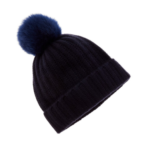 Amicale Cashmere ladderstitch cashmere hat