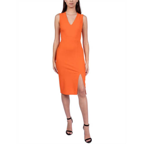 B. Darlin juniors womens crisscross knee length bodycon dress