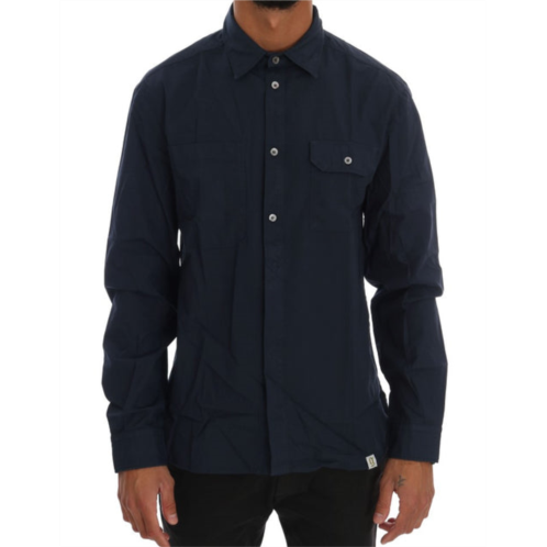 John Galliano casual cotton long sleeve mens shirt