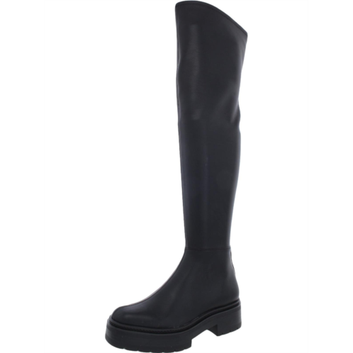 Sam Edelman lydia womens zipper lug sole over-the-knee boots