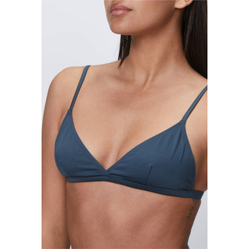 ASCENO genoa bikini top in teal