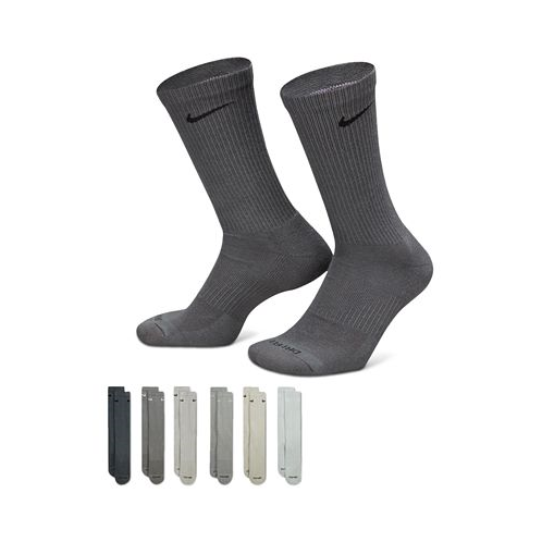 Nike Unisex Everyday Plus Cushioned Training Crew Socks (6 Pairs)