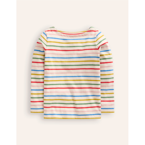 Boden Fun Breton - Soft Rainbow