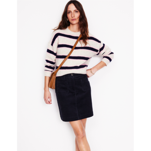 Boden Estella Cord Skirt - Navy