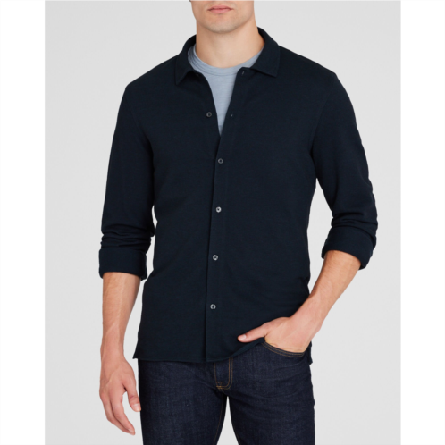 Clubmonaco Relaxed Waffle Knit Shirt