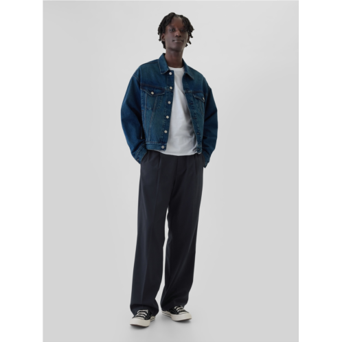 Gap 365 Relaxed Pleated Trousers