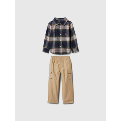 babyGap Flannel Outfit Set