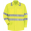 Red Kap Mens Hi-Visibility Type R Class 3 Work Shirt