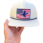 BURLEBO Mens American Flag Duck Cap