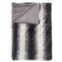 Luxe Faux Fur Irving Striped Faux Fur Throw