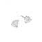 Lafonn Platinum-Plated Sterling Silver & Simulated Diamond Stud Earrings