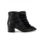 Sergio Rossi Ruched Leather Ankle Boots