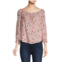 Velvet by Graham & Spencer Odet Floral Peasant Top