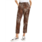 Veronica Beard Oksana Printed Linen Pants