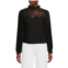 Gracia Pleated Sleeve Lace Blouse