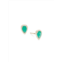 Effy ?14K Yellow Gold, Diamond & Emerald Stud Earrings