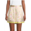 Jil Sander Mirta Petal-Print Satin Shorts