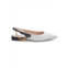 John Galliano Point-Toe Leather Slingback Ballet Flats