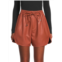 A.L.C. Ryder Faux Leather Shorts