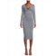 Okera Banks Lady Day Cowlneck Bodycon Dress