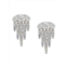 Adriana Orsini Rhodium Plated & Cubic Zirconia Drop Earrings