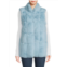 BELLE FARE Quilted Faux Fur Vest