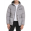 Kenneth Cole Channel Quilted Hooded Puffer Jacket