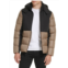 Kenneth Cole Channel Quilted Hooded Puffer Jacket