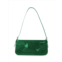 By Far Dulce Bag In Green Patent Leather