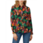 Diane von Furstenberg Floral Silk Shirt